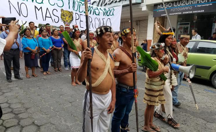 Waorani Community leaders