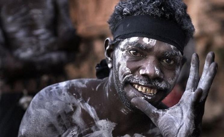 A young Aboriginal Australian in Arnhem Land. Photo: Rusty Stewart via Flickr, CC BY-NC-ND 2.0.