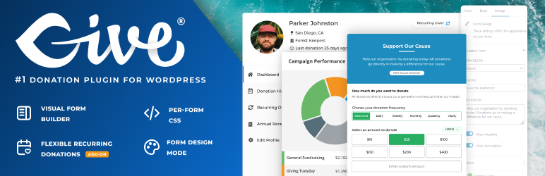 GiveWP – Donation Plugin and Fundraising Platform