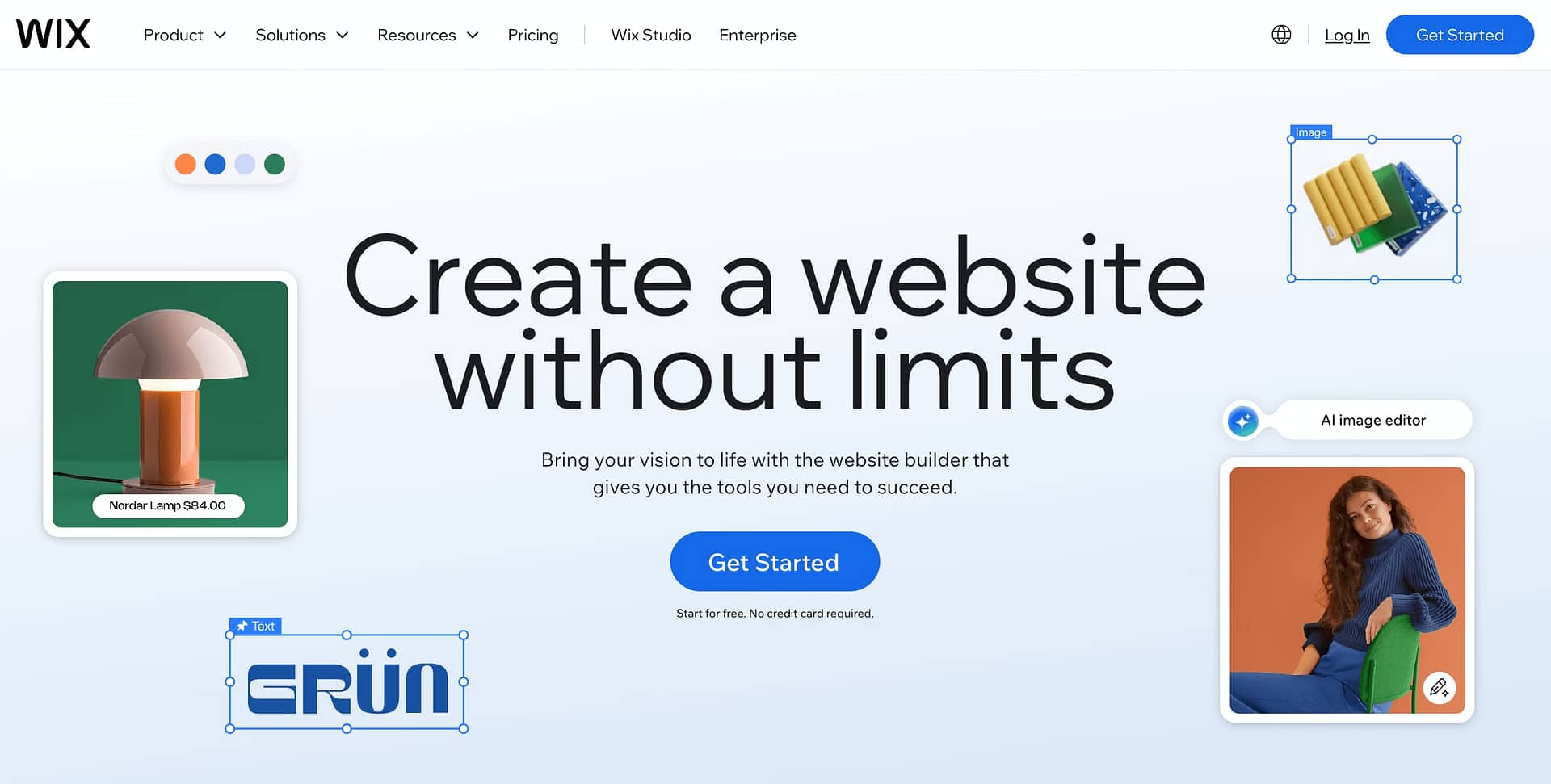 Best website builders: Wix.