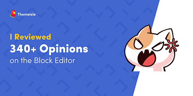 Opinions on the Block Editor