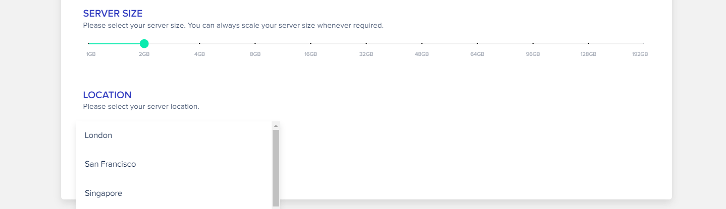 Configuring your server's resources and location.