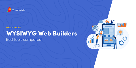 WYSIWYG web builder.