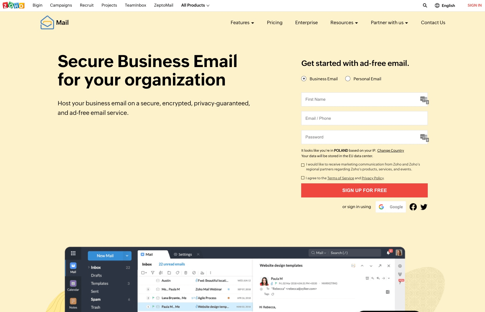 Zoho Mail